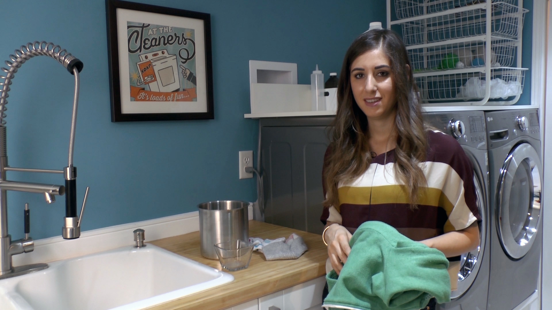 Laundry Tips with Melissa Maker Marc and Mandy Show